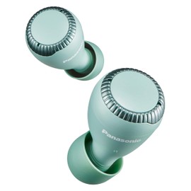 Panasonic RZ-S30W-G In-Ear Fully Wireless Earphones, Bluetooth Compatible, Splash Resistant, Green