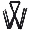 Chef Works Unisex Lockharte Bib Apron Straps, Black, One Size