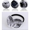 Rabbit Hair Earmuff for Winter, Soft and Warm,Foldable and Easy