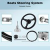 LOSCHEN Marine Steering System, 12 Feet Cable Outboard Steering Kit