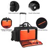 Timoxi Large Rolling DJ Bag with Wheels, Gig bag Built-in