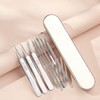 Acne Pimple Blackhead Remover Needle Extractor Stainless Steel 8-Piece Set Set 2ea