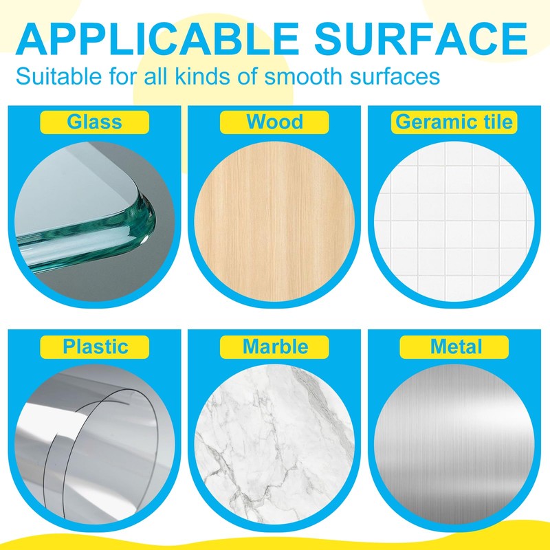 Aubeco 240pcs Adhesive Stick dots Double Sided Clear Museum Putty,
