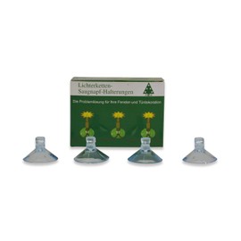 Idena 20 Suction Mounts For Fairy Lights