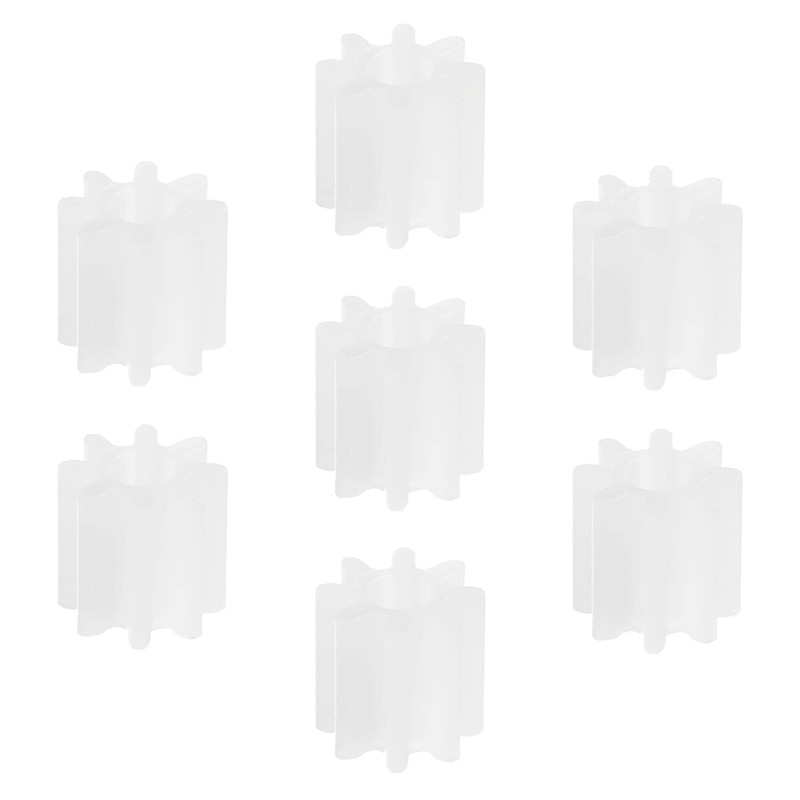 Othmro 50pcs Plastic Gears 8 Teeth Model 082A Reduction Gear