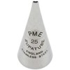 PME Seamless Stainless Steel Supatube Decorating Tip Calligraphy #25 (Medium)