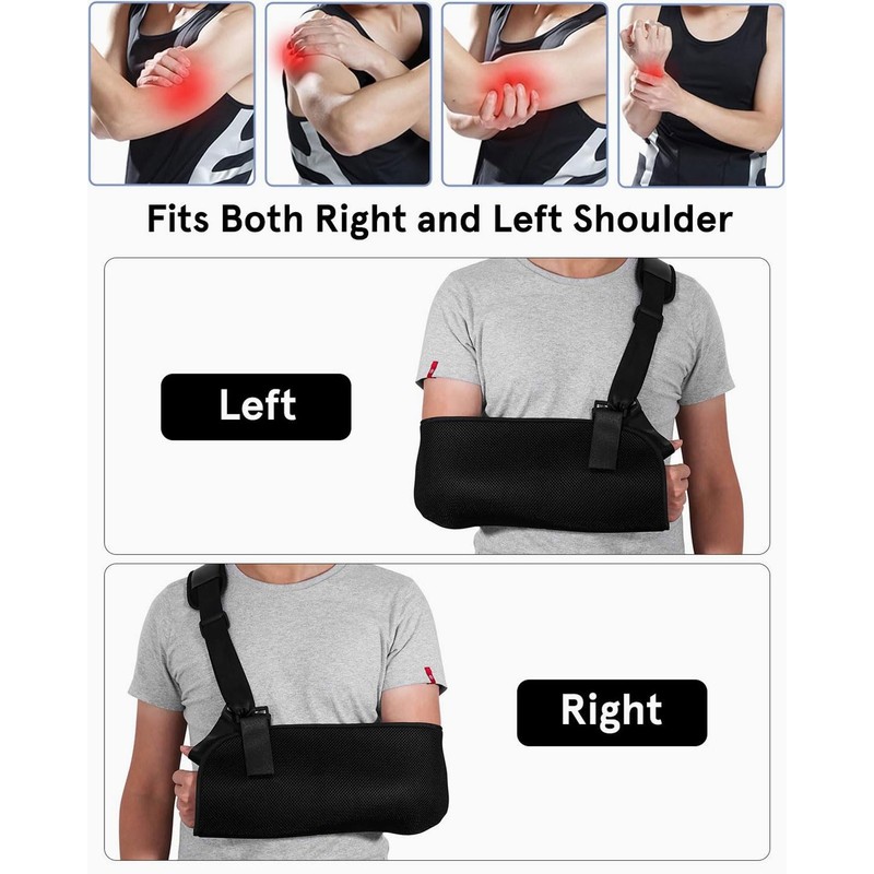 TOZBLEU 1 x Arm Sling Shoulder - Adjustable Arm Strap