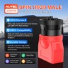 Autel Original OBD Diagnostic Adapter, 9Pin J1939 Male to 16Pin