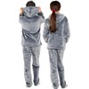 A2Z 4 Kids Childrens Warm Fleece Twosie Hooded Pyjamas -