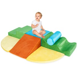 Climbing Toys for Toddlers 1-3 Inside, Soft Foam Climbing Blocks for Toddlers, Safe and Durable Climbing Blocks for Indoor Play, Develops Gross Motor Skills and Encourages Active Play