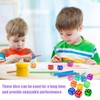 OIGWBPH 20 Pieces Play Dice Small Dice Game Props Cube
