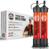 2 High-Capacity Emergency Water Straws – Lightweight, Reusable, 1800-Gallon Filters