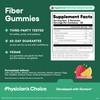 Physician’s Choice Fiber Gummies for Digestive Health & Regularity -