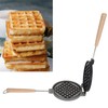 Nonstick Waffle Maker Pan Dual Sided Non Stick with Removable