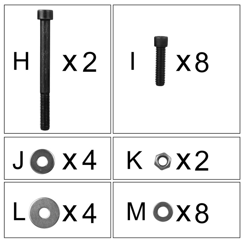 Hooke Road Tailgate Hinge Set Compatible with Jeep Wrangler TJ