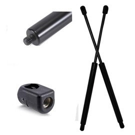 TOOMYAUTO C1606874 17 inch Gas Struts Shocks 17" 40Lb/178N Lift Support Gas Prop for Truck Camper Shell Pickup Topper Leer Cap Canopy Door SE170P40, Set of 2