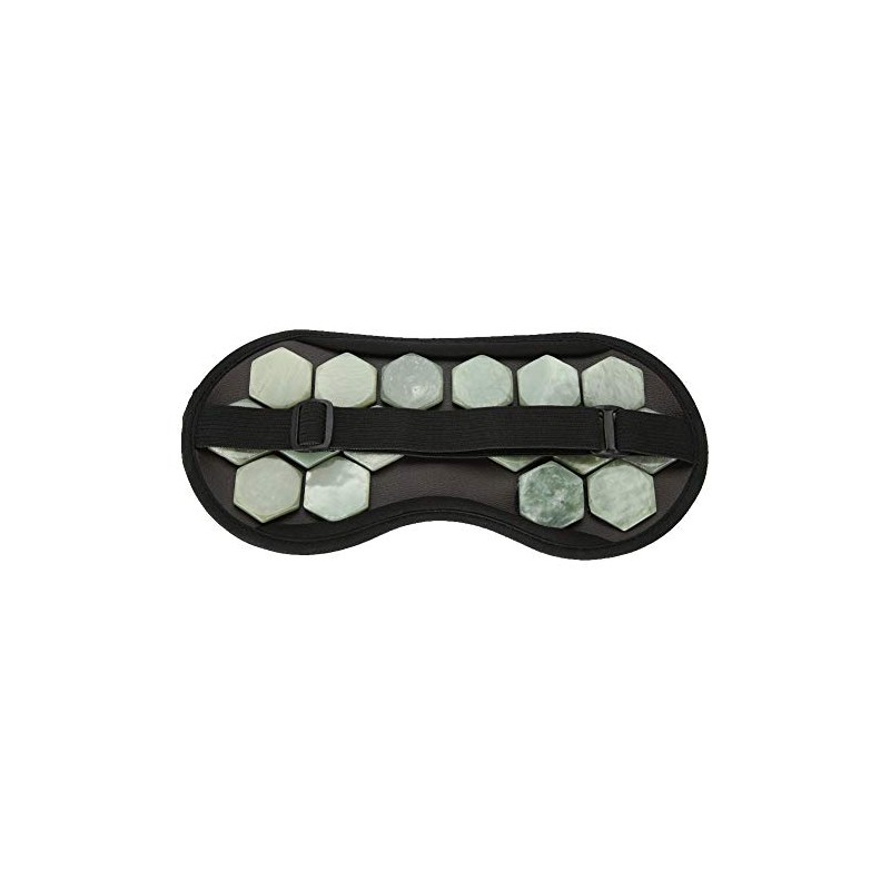 ZJchao Máscara para Dormir con Germanio y Piedra de Jade,