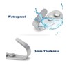 Beilala 8 Pack Heavy Duty Coat Hooks for Wall Door,