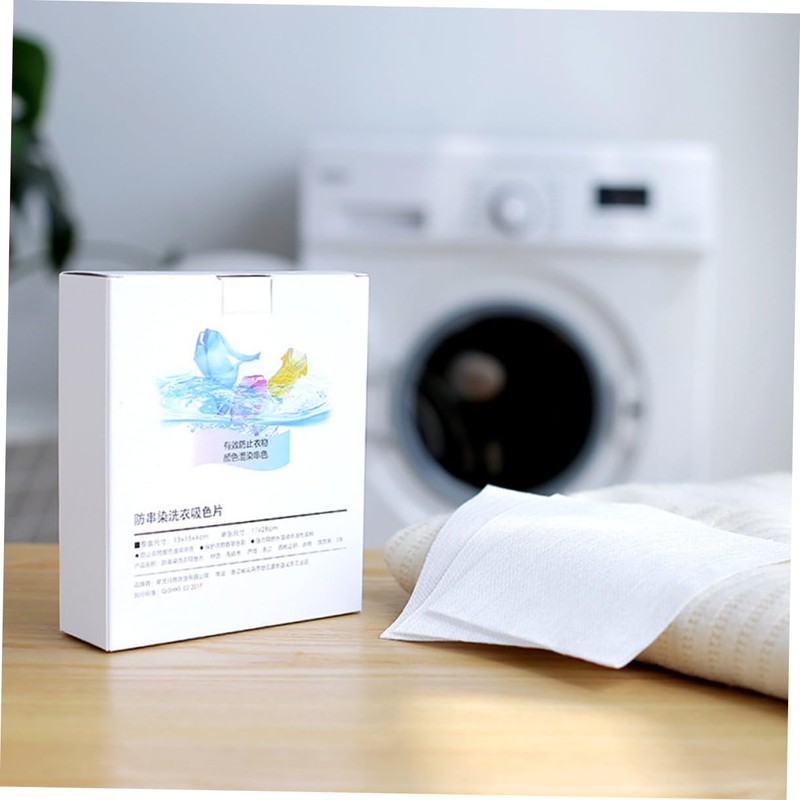 KOMBIUDA Color Absorption Laundry Practical Dyeing Prevention for Clothes Washing