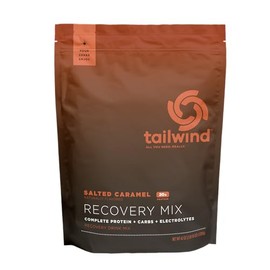 Tailwind Nutrition Recovery Mix, 20g Complete Protein, Carbohydrates, and Electrolytes Powder Drink Mix for Post-Workout, Free of Gluten, Soy, and Dairy, Vegan, 20 Servings, Salted Caramel