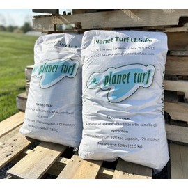 Planet Turf Tea Seed Meal - All Natural, Plant Safe (50 lb)