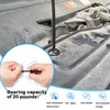 Nylon Universal Cable Tie Buckle, 120pcs Heavy-Duty Self-Locking UV-Resistant Wire
