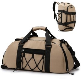 Travistar Sports Bag Women's Men's Travel Bag - Waterproof Training Bag with Shoe Compartment, Wet Compartment, Backpack - Travel Duffle Bag, Swimming Bag, Fitness Bag for Travel, Fitness, Sports,