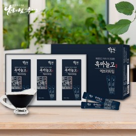 Namhae Island Black Garlic Black Garlic Stick Type 30 Pieces, 1 Piece, 10ml / 남해섬흑마늘 흑마늘고 스틱형 30개입, 1개, 10ml