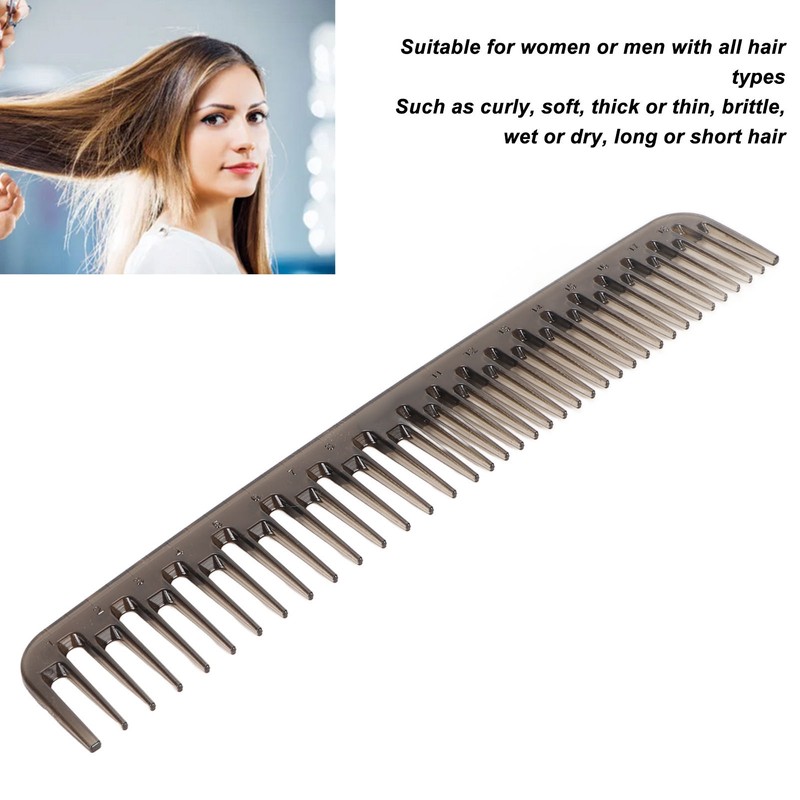 10pcs Double Tooth Comb Detangling Prevent Static Lightweight Wide Fine