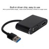 USB3.0 to High Definition Multimedia Interface VGA Adapter 2in1 HD