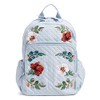 Vera Bradley Women's Denim Campus Backpack, Sea Air Floral, One