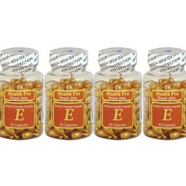 Cosmo Selection Royal Jelly Vitamin Facial Oil 90 Softgels -4pack