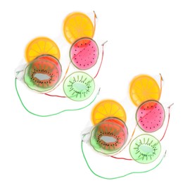 Mikinona Material Eye Ice Pack 6pcs Reusable Cold Eye Masks for Home Office Random Style