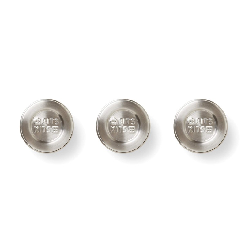 Bits Kits Stainless Steel Reusable Condiment and Snack Containers, Set