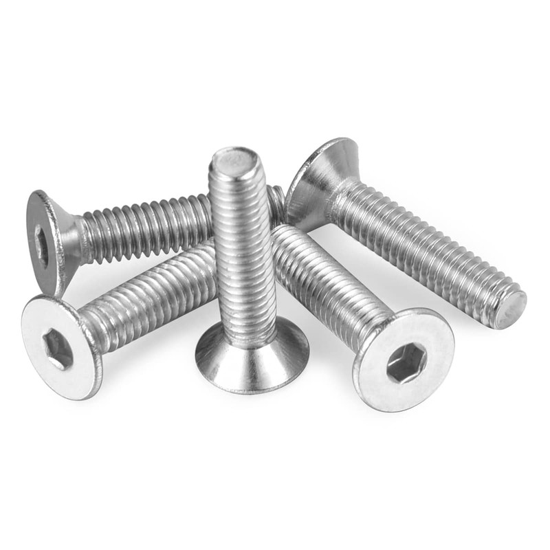 1/4-20 x 1-3/4" Flat Head Socket Cap Screws 304 Stainless
