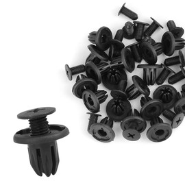 A ABSOPRO Fender Bump Rivet Retainer 07130702966 10mm Plastic (Set of 20)