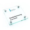 Logistic Sign System Door Sign Glass Vitrum B4 (130/130 mm)