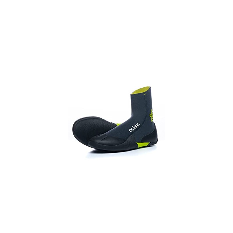 Legend Junior Kids 3.5mm Round Toe Wetsuit Boots - Graphite