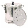 Vaporera Olla Tamalera 20 Litros Aluminio