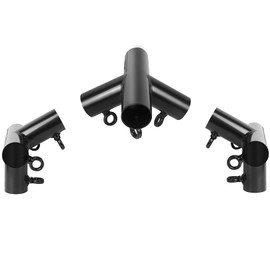Aoneky Add 2 Leg Expansion Kit for High Peak Canopy, 2 Inch 120-Degree Corner Connectors, Fits Poles Under 2 Inch OD, Expand 4/6/8 Leg Frame to Larger Size