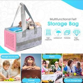 Portable Carrying Storage Bag Case for Toniebox Starter Set Bag for Tonies Box Kids Hard Case with Handle Travel Portable Carry Case for Player Starter Set()