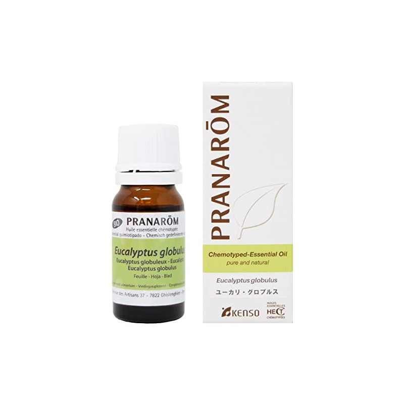 Pranarom Essential Oil Eucalyptus Globuls, 0.3 fl oz (10 ml)