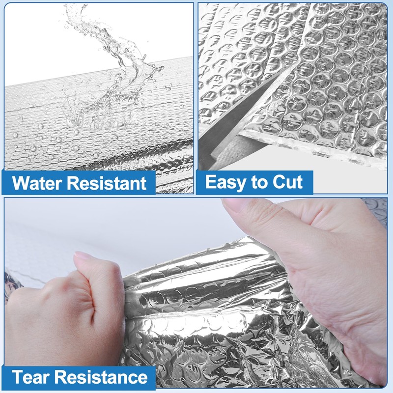 ToLanbbt Garage Door Insulation Kit 16P Double Bubble Window Heat