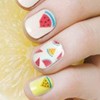 4 Boxes Nail Polish Stickers Different Cartoon Patterns Full Wrap