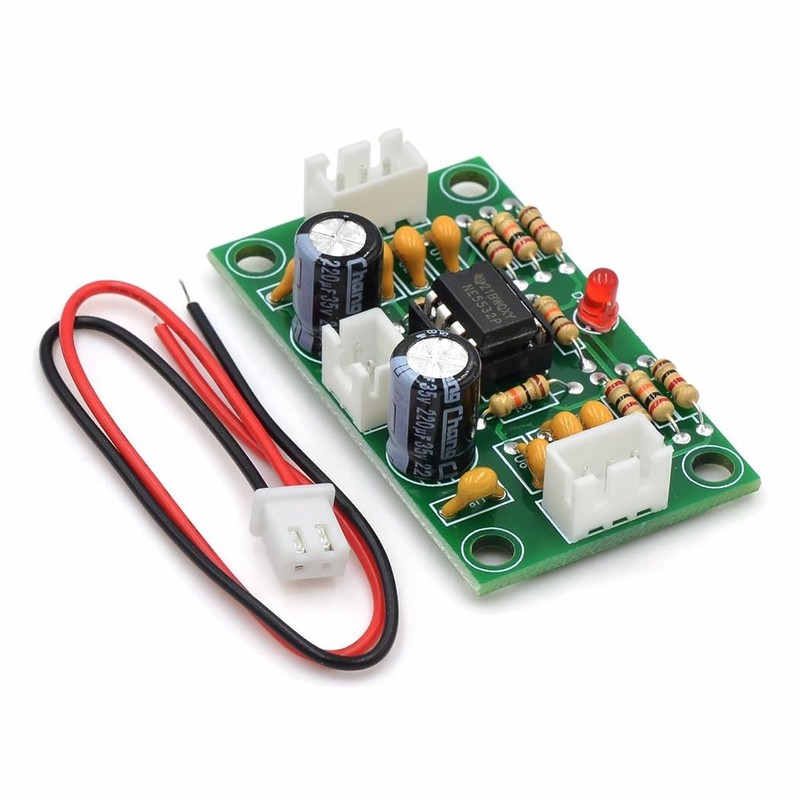 Hailege 2 Pack NE5532 Digital Audio Front Amplifier Board DC