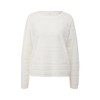 s.Oliver Women's 2144367 Pullover with Pattern Structure, Cream 0210