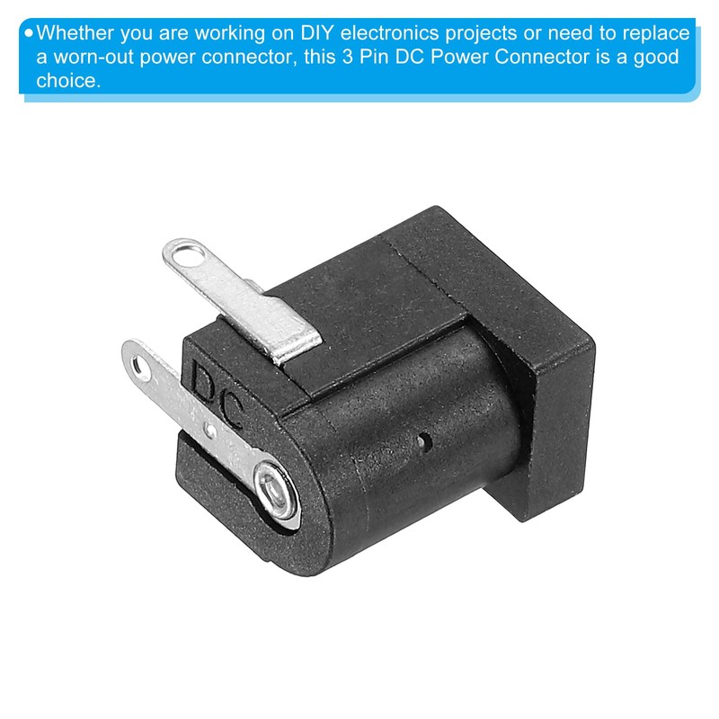 PATIKIL 5.5 x 2.5 mm DC Power Connector 20 Pack