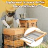 DoubleFill 3 Pcs 10 Frame Beehive Metal Screened Bottom Board