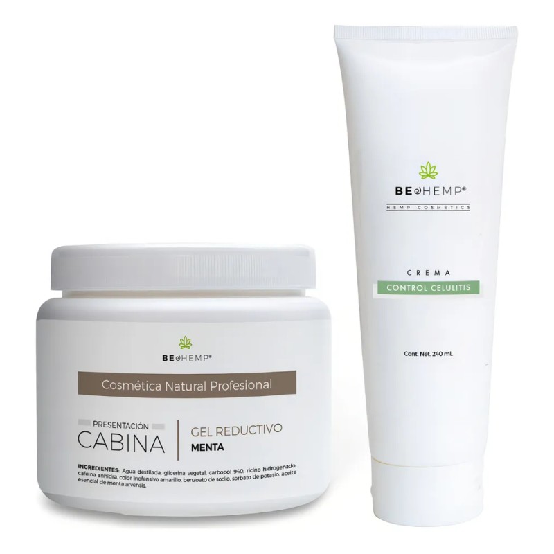 Gel Tonificante De Menta, Y Crema Anticelulitis Beohemp