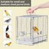 YOOSO WING Bird Carrier Travel Cage - Stainless Steel Portable